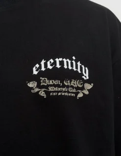 Eternity Box Fit T Shirt in Black