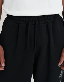 Eternity Wide Leg Track Pants in Black