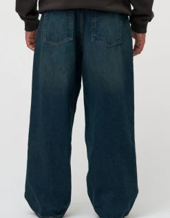Extra Baggy Fit Jeans in Diesel Washed
