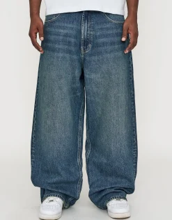 Extra Baggy Fit Jeans in Quarry Grey