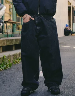 Extra Baggy Fit Jeans in Scrub Blue