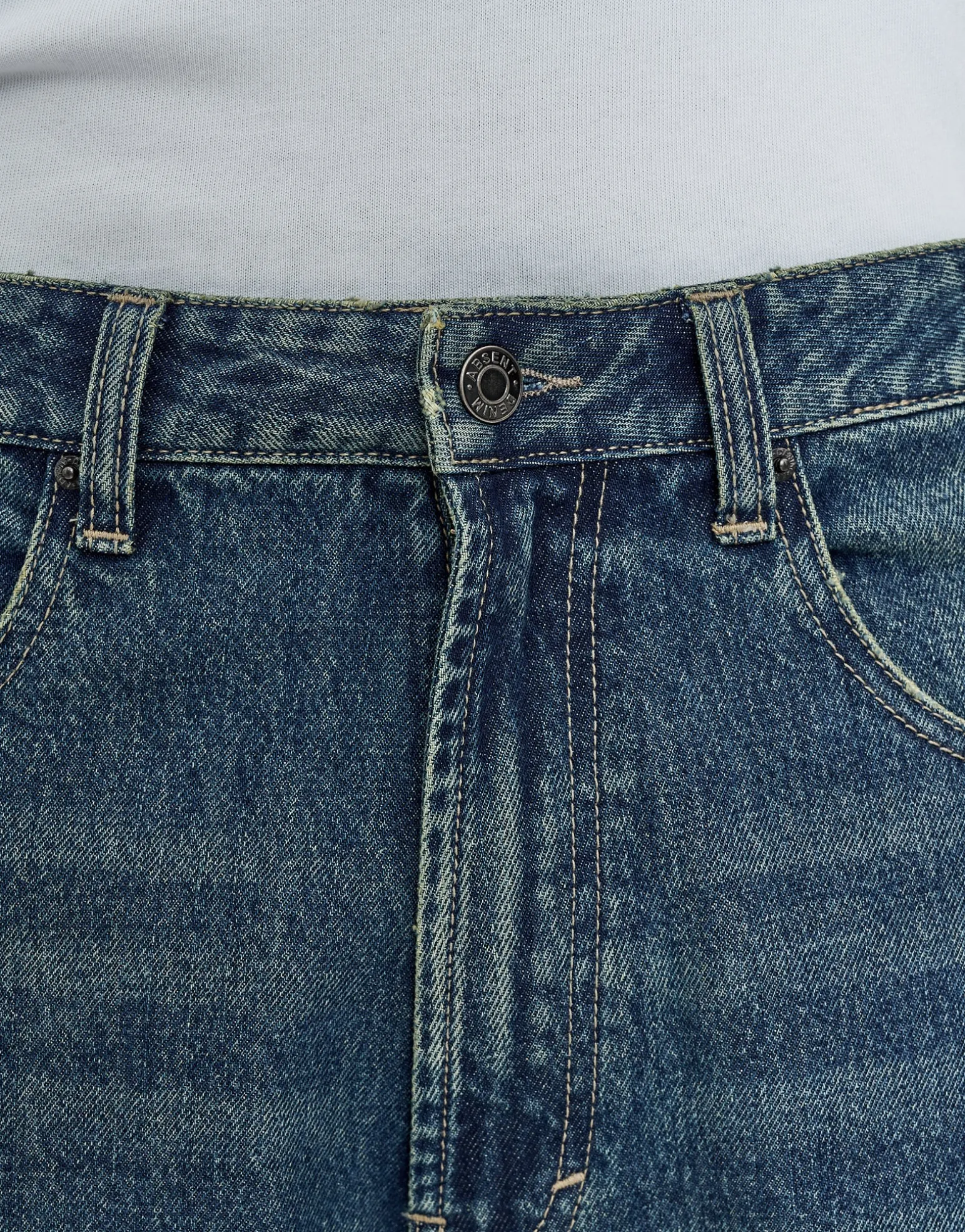 Extra Baggy Fit Jeans in Washed Black