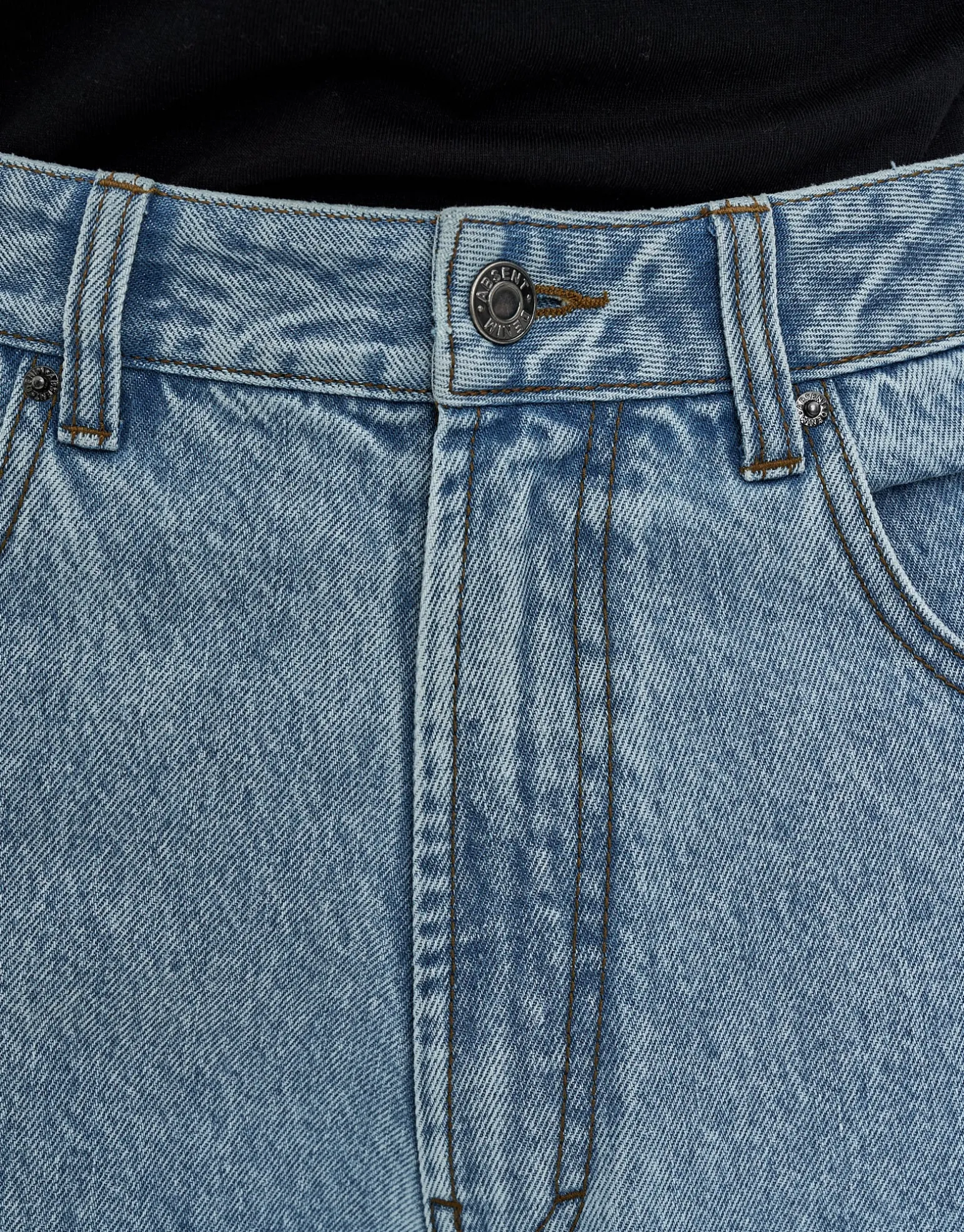 Extra Baggy Fit Jeans in Washed Black