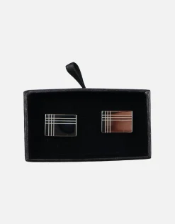 Fern Cufflinks in Silver