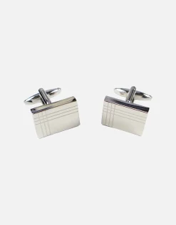 Fern Cufflinks in Silver