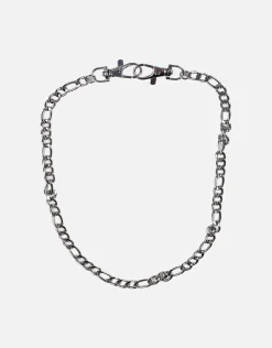 Figaro Hip Chain in Vintage Silver