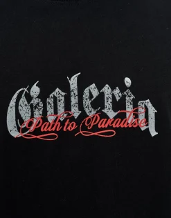 Galeria Box Fit T Shirt in Black