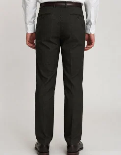 Glenroy Check Suit Trousers in Forest