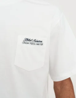 Global Industries Relaxed Fit T Shirt in Ink Navy