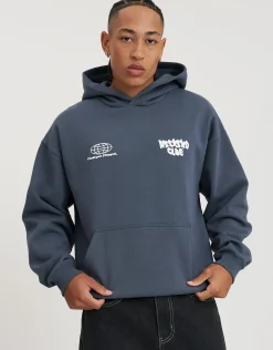 Graffiti Weekend Club Hoodie in Empire Yellow