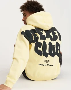 Graffiti Weekend Club Hoodie in Empire Yellow