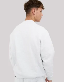 Heavyweight Raglan Crew Neck Sweat in Black
