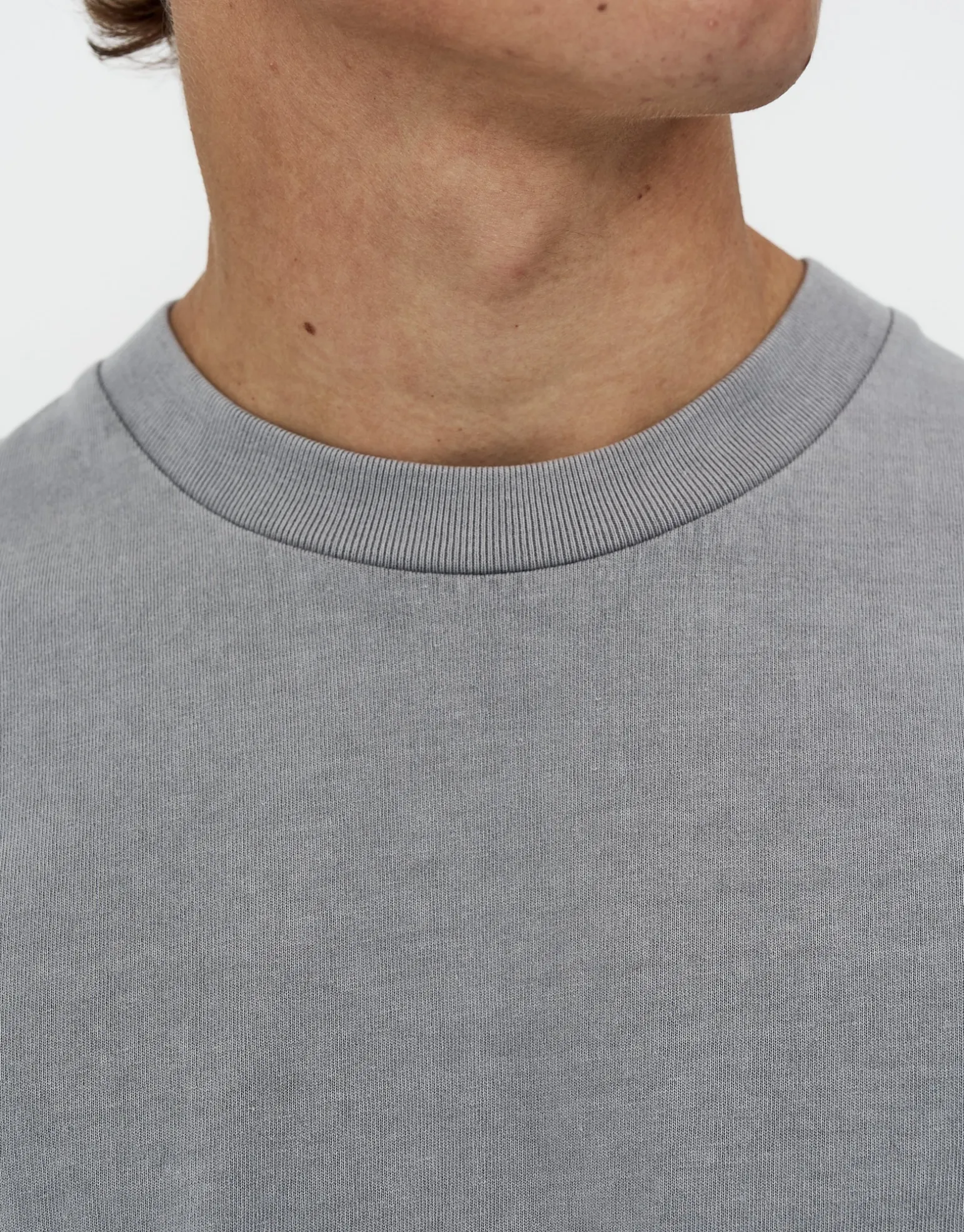 Heavyweight Regular Fit T Shirt in Black