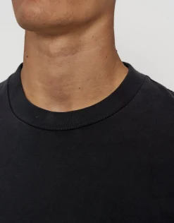 Heavyweight Regular Fit T Shirt in Black