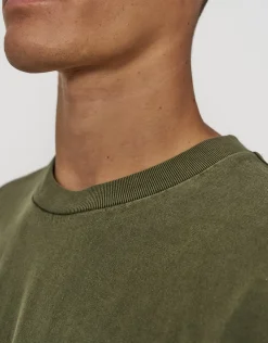 Heavyweight Regular Fit T Shirt in Black