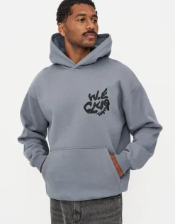 Heavyweight Weekend Club Hoodie in Snow Marle