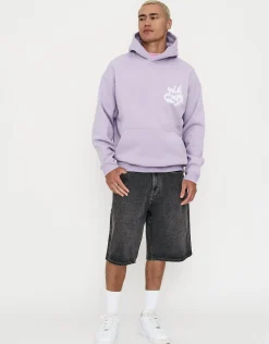 Heavyweight Weekend Club Hoodie in Snow Marle