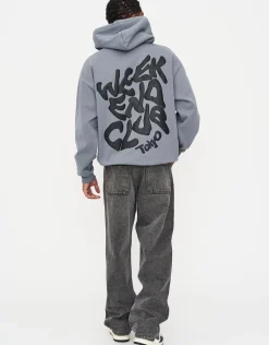 Heavyweight Weekend Club Hoodie in Slate