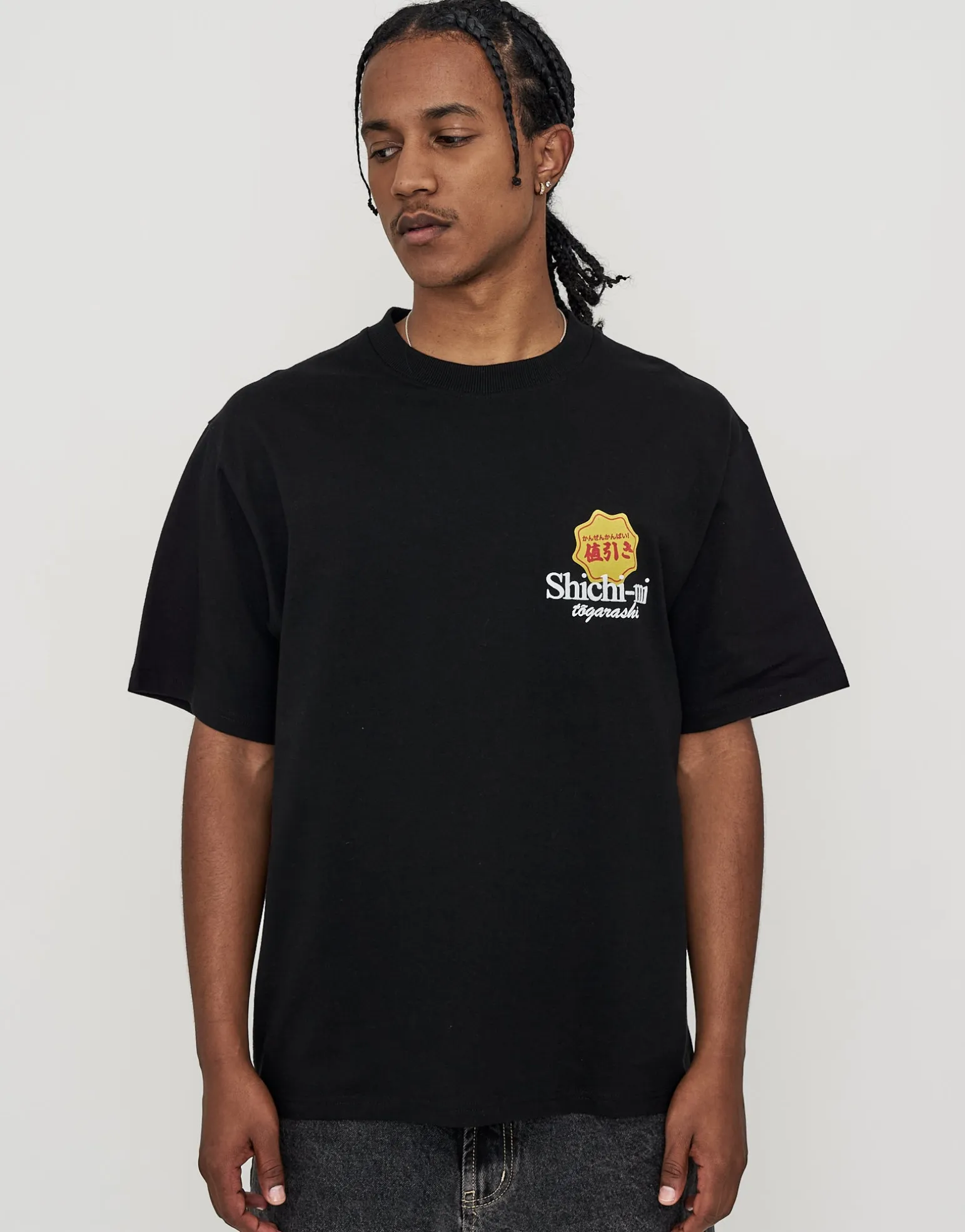 Hot Sauce Relaxed Fit T Shirt in Black