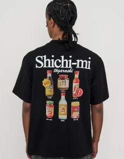 Hot Sauce Relaxed Fit T Shirt in Black