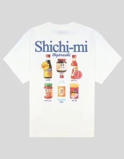 Hot Sauce Relaxed Fit T Shirt in Blanc