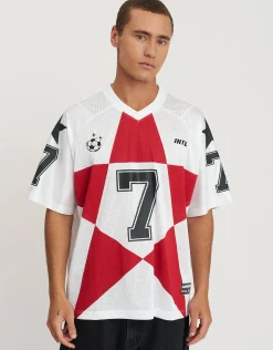 International 7 Football Jersey in Blanc