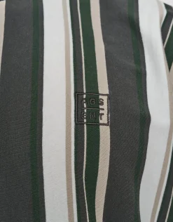 Ivy Striped Relaxed Fit Short Sleeve T Shirt in Multi
