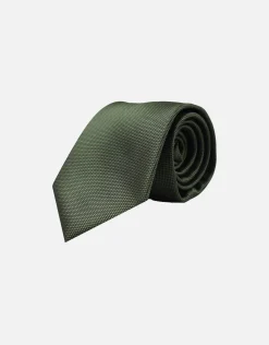 Jayden Textured Slim Tie in Navy
