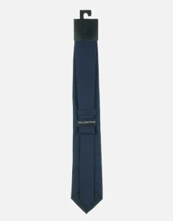 Jayden Textured Slim Tie in Navy