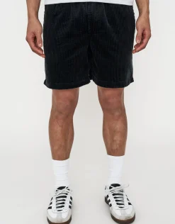 Jumbo Cord Shorts in Green