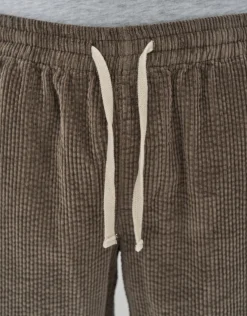 Jumbo Cord Shorts in Green