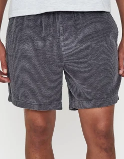 Jumbo Cord Shorts in Green
