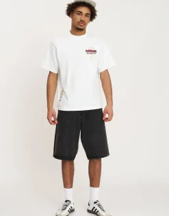 Kanagawa Tiger Tee in Blanc