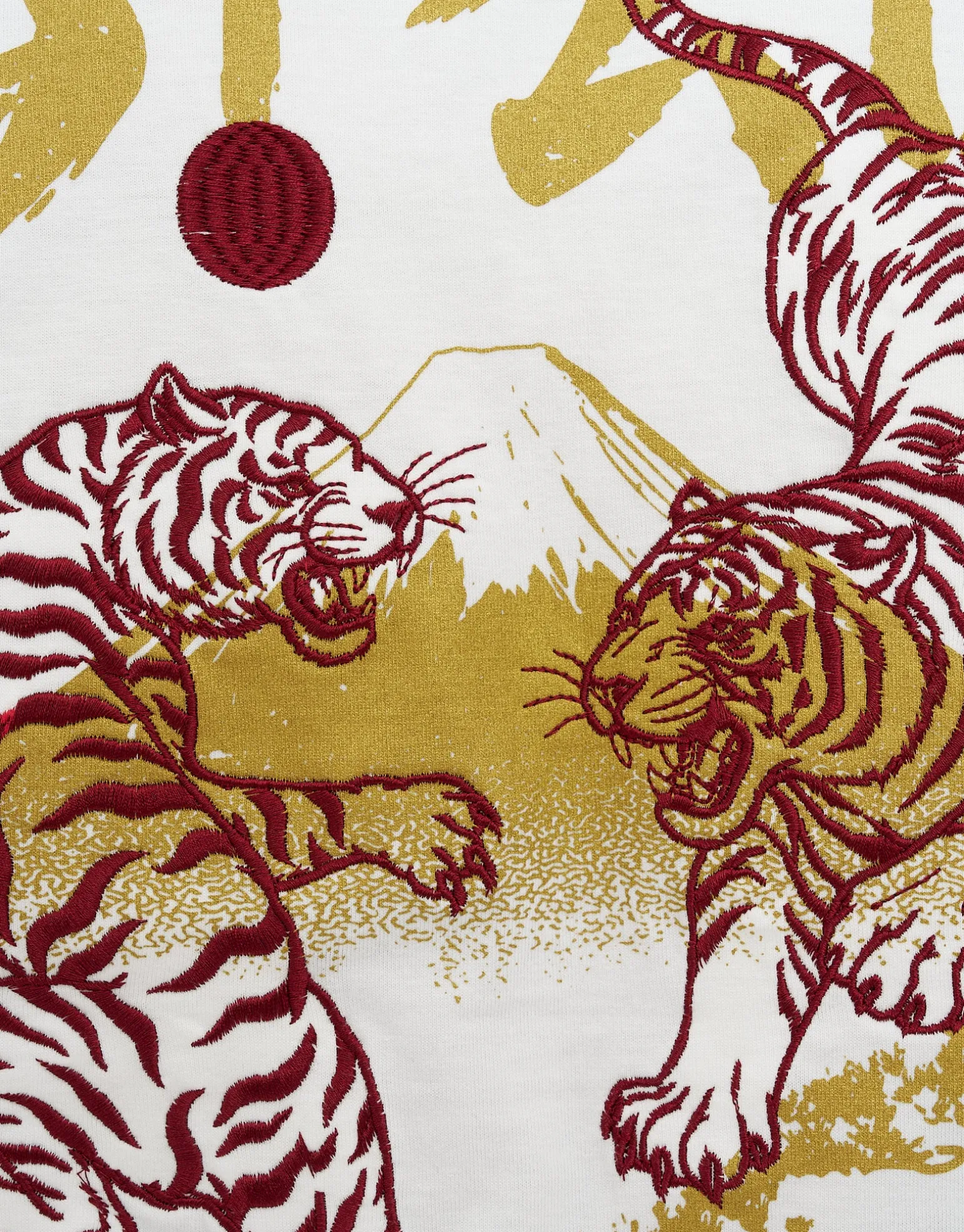 Kanagawa Tiger Tee in Pewter Grey