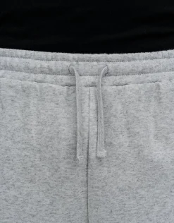 Leisure Baggy Fit Track Short in Black