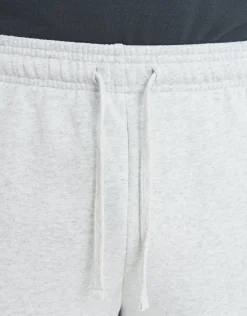 Leisure Club Baggy Track Pants in Snow Marle