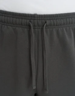 Leisure Club Baggy Track Pants in Snow Marle