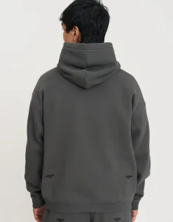 Leisure Club Oversized Hoodie in Snow Marle