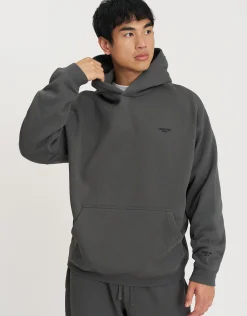 Leisure Club Oversized Hoodie in Snow Marle