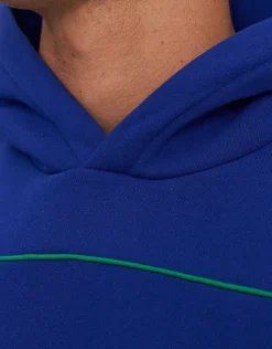 Leisure Club Team Oversized Hoodie in Maroon