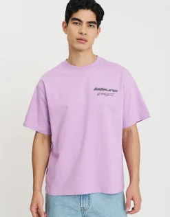 Leisure Relaxed Fit T Shirt in Blanc