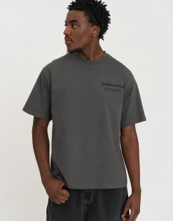 Leisure Relaxed Fit T Shirt in Blanc