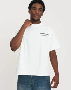 Leisure Relaxed Fit T Shirt in Neon Lilac