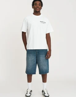 Leisure Relaxed Fit T Shirt in Pewter Grey