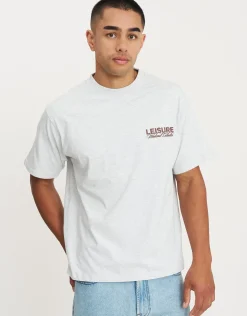 Leisure Weekend Collective Relaxed Fit T Shirt in Radish