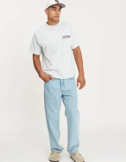 Leisure Weekend Collective Relaxed Fit T Shirt in Radish