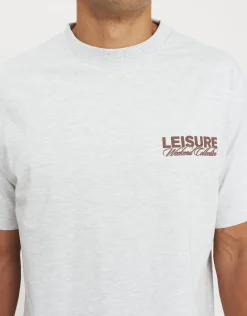 Leisure Weekend Collective Relaxed Fit T Shirt in Radish