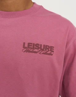 Leisure Weekend Collective Relaxed Fit T Shirt in Snow Marl