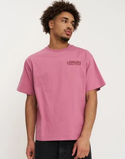 Leisure Weekend Collective Relaxed Fit T Shirt in Snow Marl