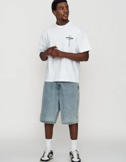 Los Angeles Relaxed Fit T Shirt in Blanc